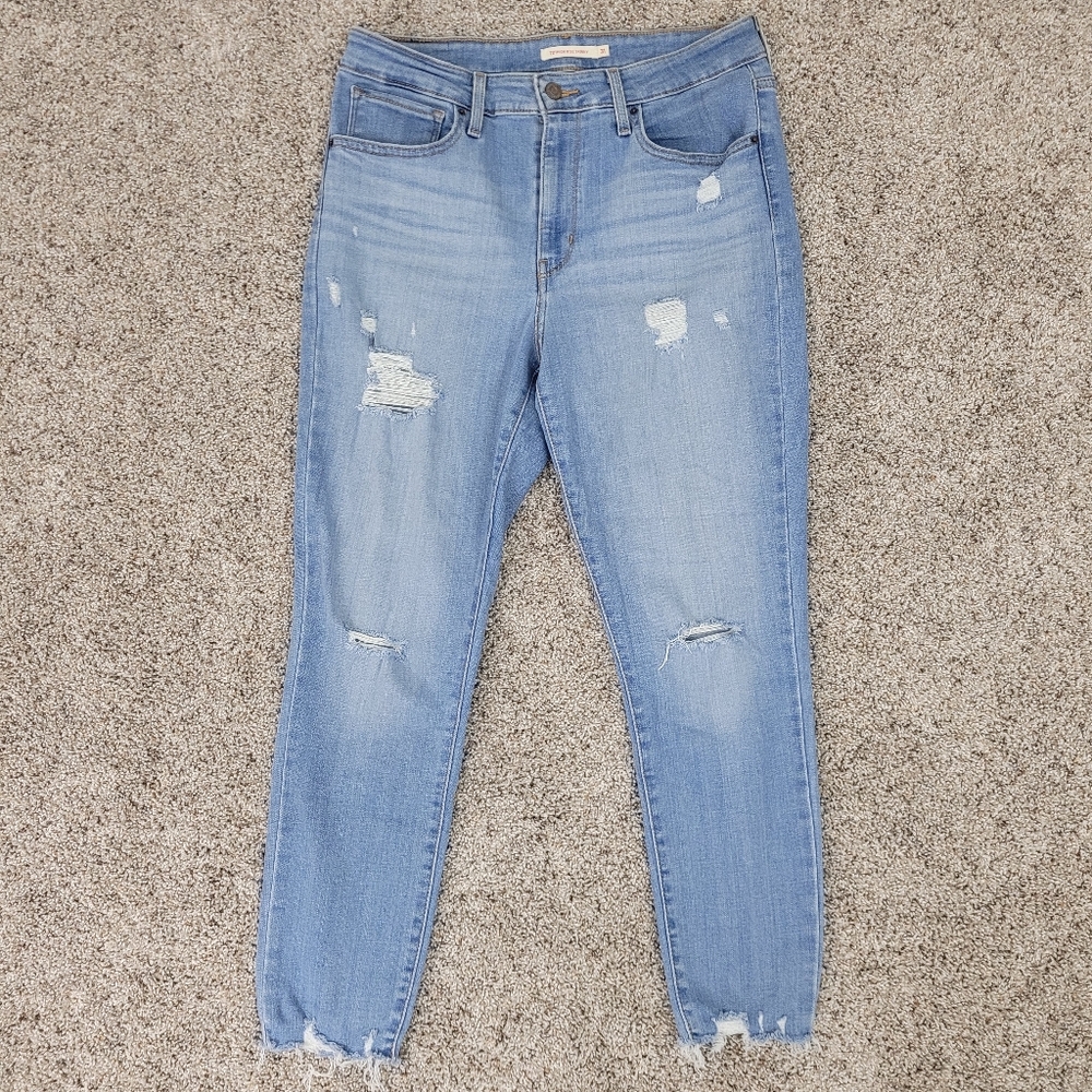 Levis 721 High Rise Skinny Jeans Womens 31